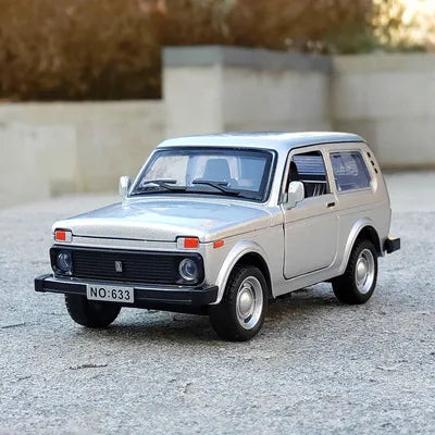 1:32 LADA Classic Car Alloy Car Model Diecasts & Toy Vehicles Metal Vehicles Car Model Simulation Collection Childrens Toys Gift Silvery B - IHavePaws