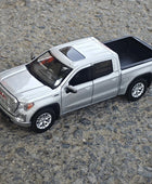 Motormax 1:27 GMC SIERRA 1500 Pickup Alloy Car Model Diecast Metal Off-road Vehicles Car Model High Simulation Children Toy Gift