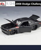 Maisto 1:24 2008 Dodge Challenger Alloy Racing Car Model Diecasts Metal Toy Vehicles Car Model Simulation Collection Kids Gifts