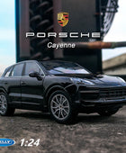 WELLY 1:24 Porsche Cayenne Turbo SUV Alloy Car Model Diecasts Metal Toy Vehicles Car Model Simulation Collection Childrens Gifts - IHavePaws