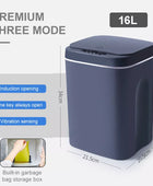 16L Automatic Smart Trash Can Gray 16L / Battery - IHavePaws