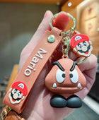 Super Mario Brothers Keychain Classic Game Character Model Pendant Men's and Women's Car Keychain Ring Bookbag Accessories Toys 11 - ihavepaws.com