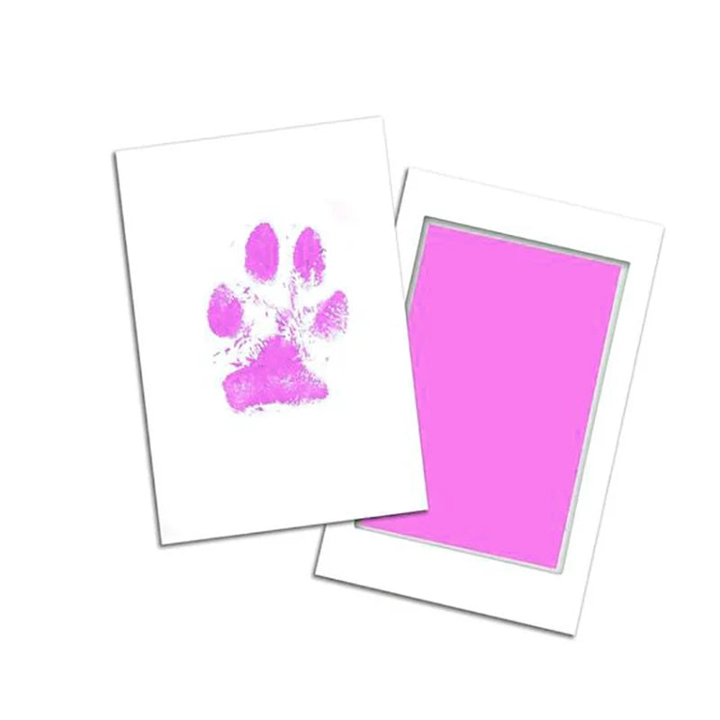Cat Dog Paw Print Ink Kit Pad PURPLE - IHavePaws