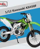 Maisto 1:12 Kawasaki KX450F Alloy Race Motorcycle Model Simulation Metal Street Cross-country Sports Motorcycle Model - IHavePaws