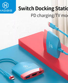 Hagibis Switch Dock TV Dock for Nintendo Switch Portable Docking Station USB C to 4K HDMI-compatible USB 3.0 Hub for Macbook Pro - IHavePaws