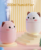 Portable 200ml Air Humidifier Cute Kawaii Aroma Diffuser - IHavePaws