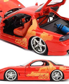 1:24 Mazda RX-7 Metal Modified Sports Car Model Diecasts Alloy Race Car Supercar Model Simulation Collection Childrens Toys Gift - IHavePaws
