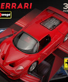 Bburago 1:24 Ferrari F50 Alloy Sports Car Model Diecast Metal Toy Racing Car Model High Simulation Collection Childrens Toy Gift
