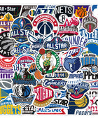 50pcs Basketball Team Logo DIY Sticker - IHavePaws