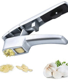 Multifunctional Garlic Press Garlic Chopper Zinc Alloy Garlic Slicer Crusher Peeler Manual Kitchen Hacking Gadgets - IHavePaws