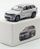 1:64 Jeep Grand Cherokee SUV Alloy Car Model Diecast Metal Toy Off-road Vehicles Car Model Simulation Miniature Scale Kids Gift Silvery 2 - IHavePaws