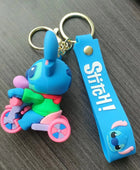 Anime Funny Stitch Keychain Cute Keychain PVC Pendant Men's and Women's Backpack Car Keychain Jewelry Accessories 25 - ihavepaws.com