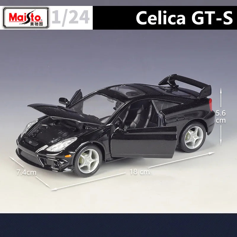 Maisto 1/24 Toyota Celica GT-S Alloy Sports Car Model Diecast Metal Toy Racing Car Vehicle Model Simulation Collection Kids Gift - IHavePaws