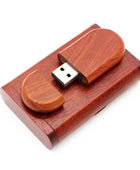 USB Flash Drive 128GB Memory Stick 2.0 Wooden Free Logo Personal Customized Pendrive 4GB 8GB 16GB 32GB 64GB Wedding Gift Rose wood With box / 4GB - IHavePaws