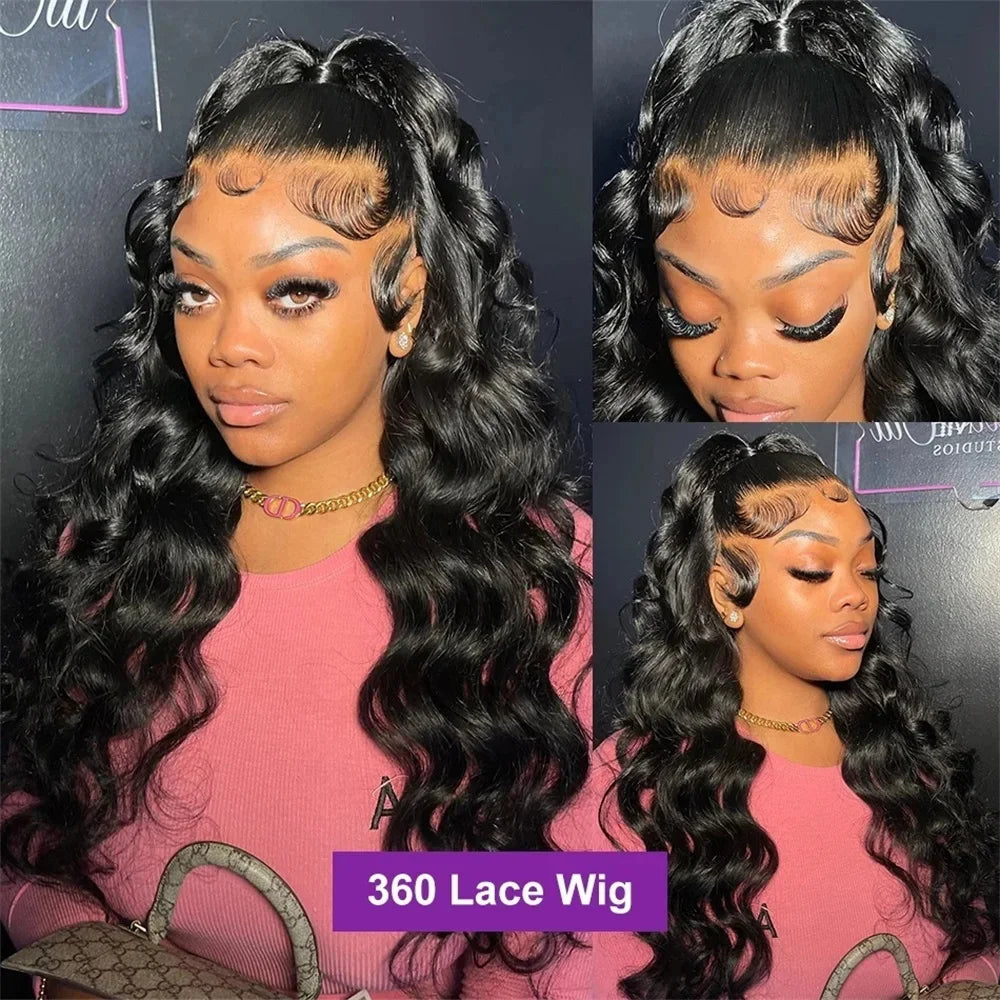 Body Wave Lace Front Wig 13x4 13x6 360 4x4 Lace Closure Wig Transparent Human Hair Lace Frontal Wig On Sale