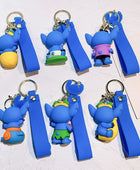 Anime Keychain Cartoon Minnie Mouse Mickey Stitch Cute Doll PVC Keyring Ornament Key Chain Car Pendant Kids Toys Gifts - ihavepaws.com