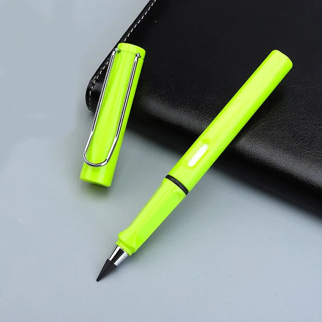 New Technology Colorful Unlimited Writing Pencil Eternal No Ink Pen Magic Pencils Painting Supplies Novelty Gifts Stationery 1pcs green - ihavepaws.com