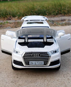 1/32 Audi Q7 SUV Alloy Car Model Diecast Metal Toy Vehicles Car Model High Simulation Sound and Light Collection Childrens Gifts - IHavePaws