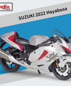 Maisto 1:12 SUZUKI 2022 Hayabusa Alloy Racing Motorcycle Model Diecasts Metal Toy - IHavePaws