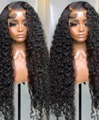 13x4 Lace Front Human Hair Wigs Brazilian Deep Wave Frontal Wig 13x6 Lace Frontal Curly Human Hair Wigs Preplucked Wig For Women