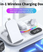 OmniCharge 4-in-1 Wireless Charging Stand with Light and Digital Clock - ihavepaws.com