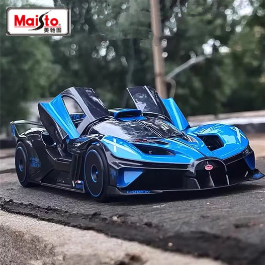 Maisto 1:24 Bugatti Bolide Alloy Concept Sports Car Model Diecast & Toy Vehicles Metal Racing Car Model Simulation Kids Toy Gift - IHavePaws