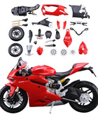 Maisto Assembly Version 1:12 Ducati 1199 Panigale Alloy Motorcycle Model Diecast Metal Toy Model Simulation Collection Kids Gift Red - IHavePaws