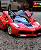 Bburago 1:24 Ferrari FXX K Alloy Sports Car Model Diecasts Metal Toy Racing Car Vehicles Model Simulation Collection Kids Gifts - IHavePaws