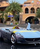 Bburago 1:24 Ferrari Monza SP1 Alloy Concept Sports Car Model Diecasts Metal Toy Racing Car Model High Simulation Childrens Gift - IHavePaws