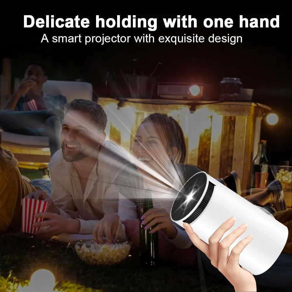 Magcubic Projector Hy300 Android 11 Dual Wifi6 200 ANSI Allwinner H713 BT5.0 1280*720P Home Cinema Outdoor Projector - IHavePaws