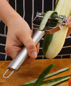 PrecisionPro Stainless Steel Double-Head Vegetable Peeler - IHavePaws