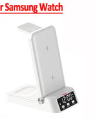 Cy4 in 1 Wireless Charger - Fast Charging Dock Station White For Samsung - IHavePaws