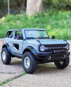 1:30 Ford Bronco Lima Alloy Car Model Diecast Metal Off-road Vehicles Car Model Simulation Sound Light Collection Kids Toys Gift - IHavePaws