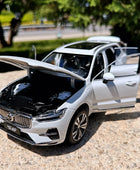 New 1:18 2023 XC60 SUV Alloy Car Model Diecast Metal Toy Vehicles Car Model High Simulation Collection Childrens Gift Decoration