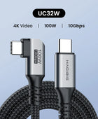 Hagibis USB C to USB C Cable USB 3.2 Gen 2 Type C Cable 10Gbps 4K 60Hz Video 100W Fast Charging for iPhone 15 Macbook Pro iPad - IHavePaws
