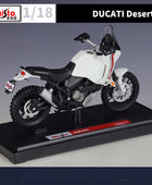 Maisto 1:18 Ducati Desert X Alloy Sports Motorcycle Model Diecasts Metal Street Racing Motorcycle Model Simulation Kids Toy Gift - IHavePaws