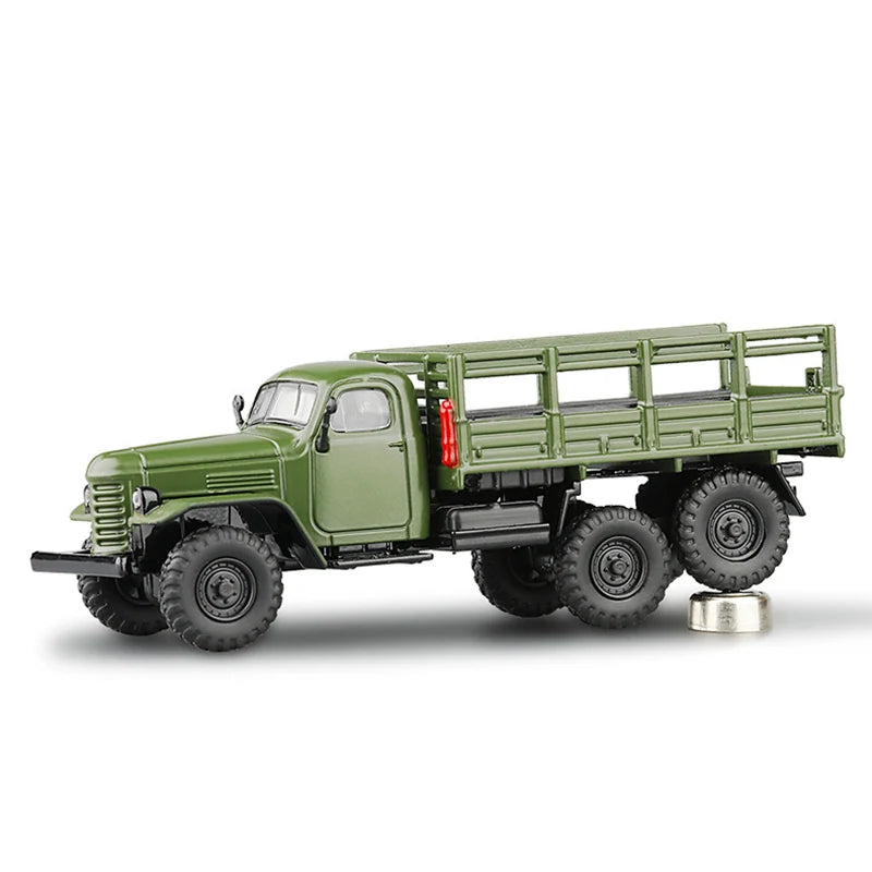 1/64 CA30 Alloy Tactical Truck Armored Car Model Military Personnel Carrier Transport Vehicles Model Miniature Scale Kids Gifts