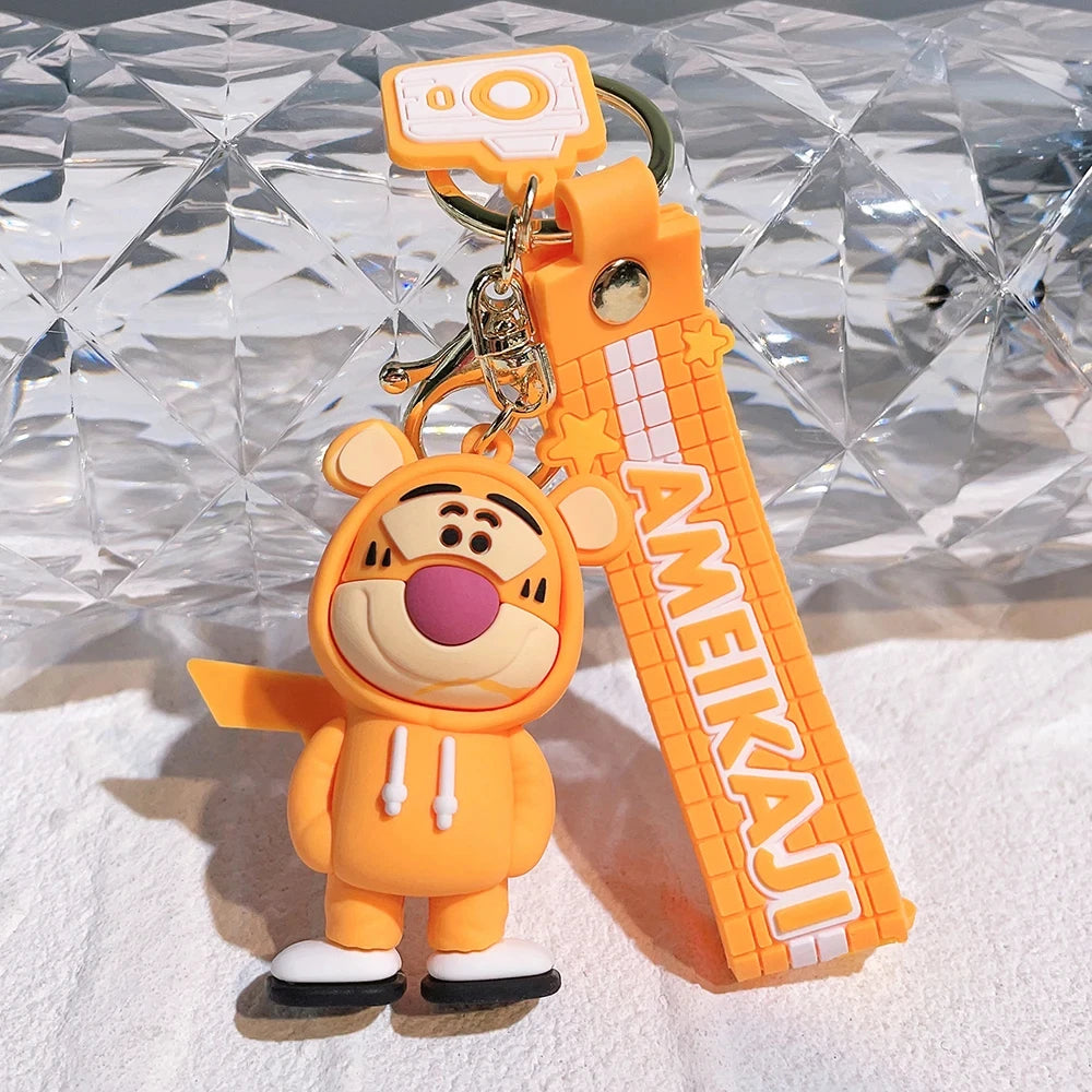 Anime Keychain Cartoon Mickey Mouse Minnie Cute Doll Kawaii Keyring Mickey Keychain Ornament Key Chain Bag Car Pendant style 8 - ihavepaws.com