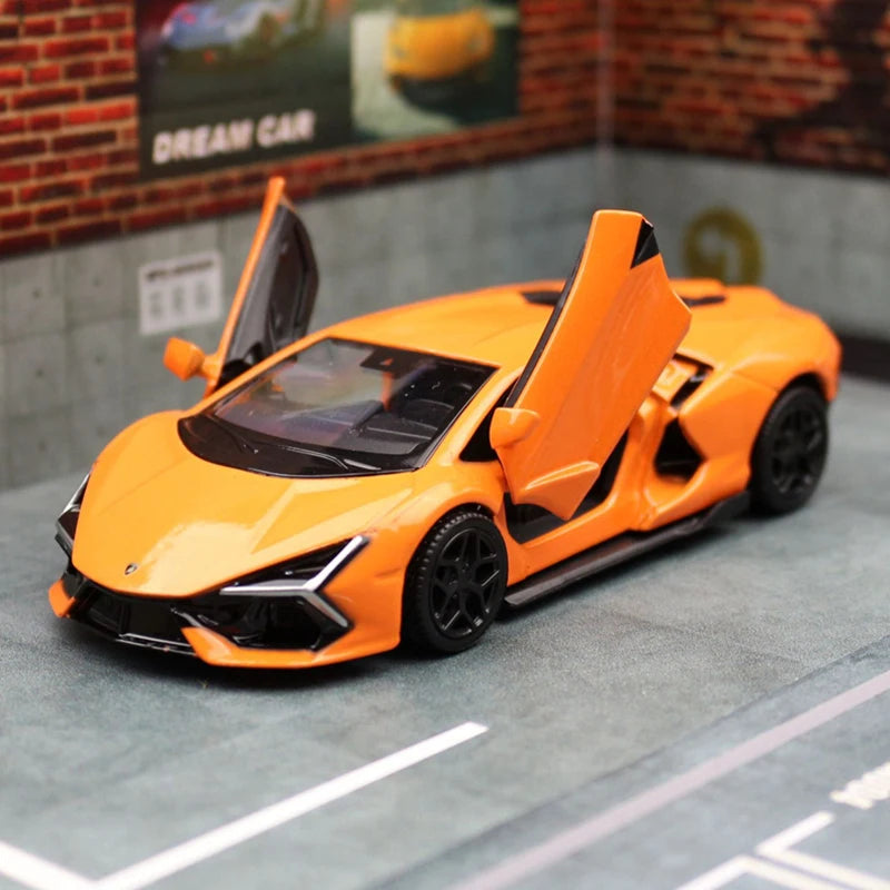 1:36 Lamborghini Revuelto Alloy Sports Car Model Diecast Metal Racing Vehicle Car Model Simulation Collection Childrens Toy Gift