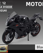 1:12 Suzuki GSX-250R Alloy Racing Motorcycle Model R1000R black - IHavePaws