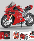 Assembly Version 1:12 Panigale V4S Corse Alloy Motorcycle Model Diecast Metal Toy Racing Motorcycle Model V4S - IHavePaws