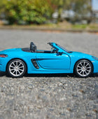 Bburago 1:24 Porsche 718 Boxster Alloy Sports Car Model Diecasts Metal Toy Racing Car Model Simulation Collection Childrens Gift - IHavePaws