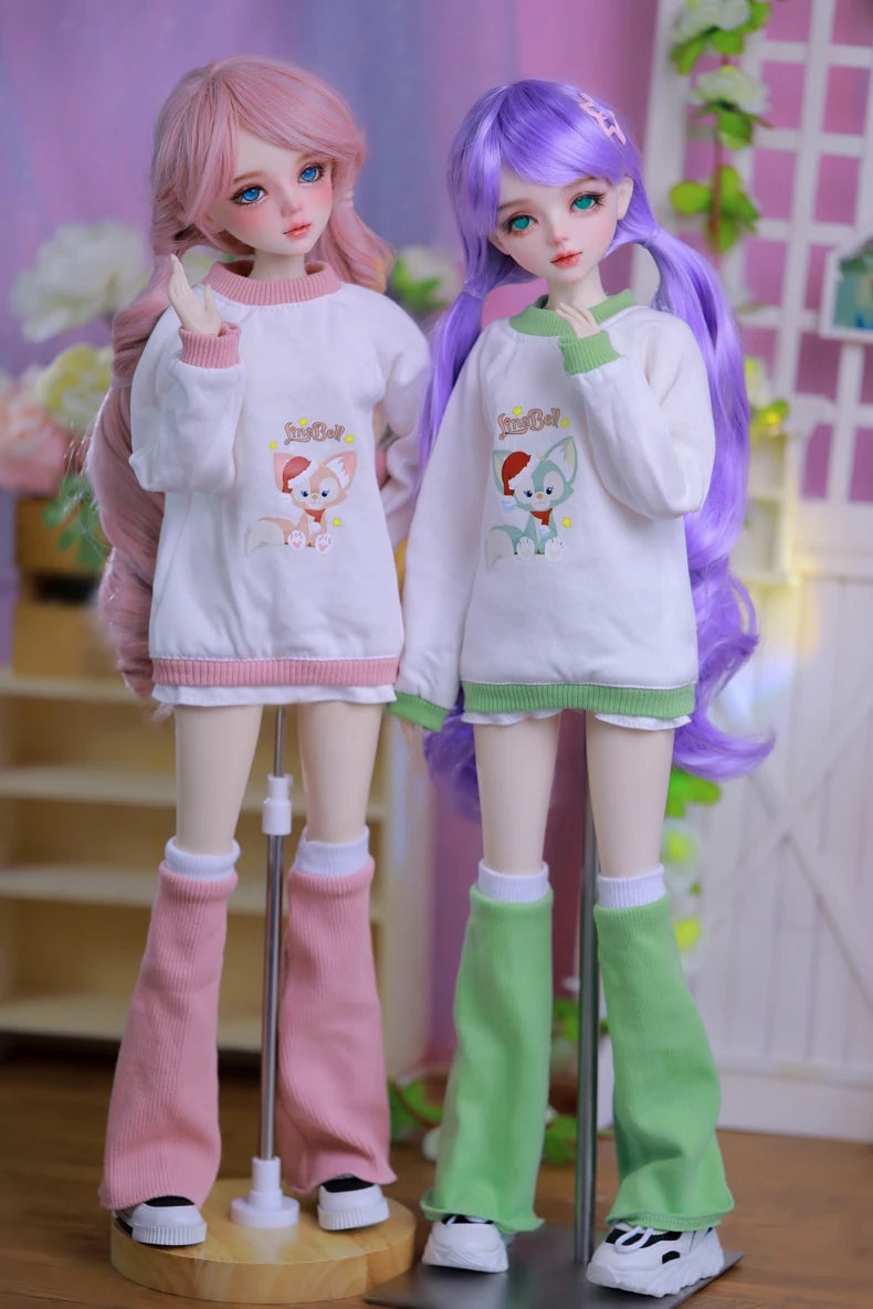 1/3 60cm Bjd Dolls  Gifts for Girls Makeup Dolls With Clothes Nemme Doll for Children Support Change Eyes DIY Doll Beauty Toys