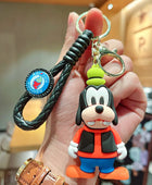 Classic Cartoon Anime Disney Keychain Minnie Mickey Donald Duck Key Chain Pendant Cute Doll Model Toy Party Gift for Children 05 - ihavepaws.com