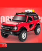 1:32 Ford Bronco Lima Alloy Car Model Diecast Metal Modified Off-road Vehicle Car Model Simulation Sound and Light Kids Toy Gift Red - IHavePaws