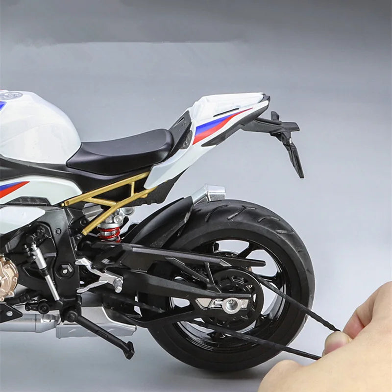 Large Size 1/9 S1000RR Alloy Racing Motorcycle Simulation Diecast Metal Street Sports Motorcycle Model - IHavePaws