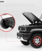 Large Size 1:18 SUZUKI Jimny Alloy Car Model Diecast Metal Toy Off-Road Vehicles Car Model Sound and Light Simulation Kids Gifts - IHavePaws