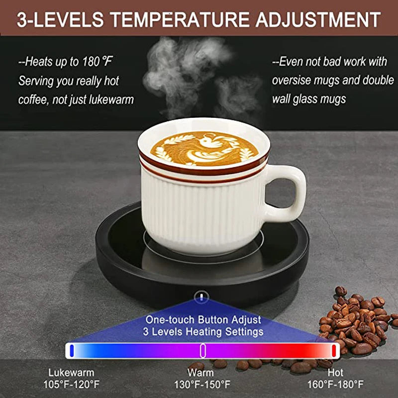 110V/220V Cup Heater Coffee Mug Warmer Hot Tea Makers Heating Pad Warmer Coaster Electric Hot Plate Coffee Heater For Tea Milk - IHavePaws