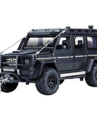 1/22 Modified Version G550 Alloy Car Model Diecast Simulation Metal Toy Off-road Vehicle Car Model Sound and Light Children Gift Black - ihavepaws.com