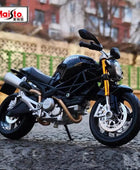 Maisto 1:12 Ducati Monster 696 Alloy Racing Motorcycle Model Diecast Metal Street Motorcycle Model Collection Black - IHavePaws